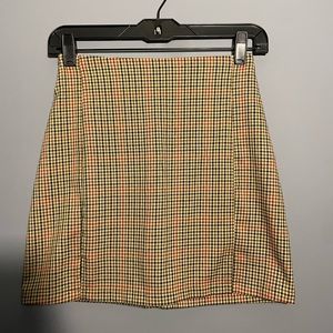 Brandy Melville plaid skirt